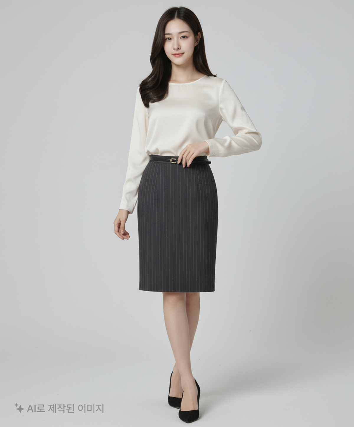 데코(DECO) 미디스커트 2
