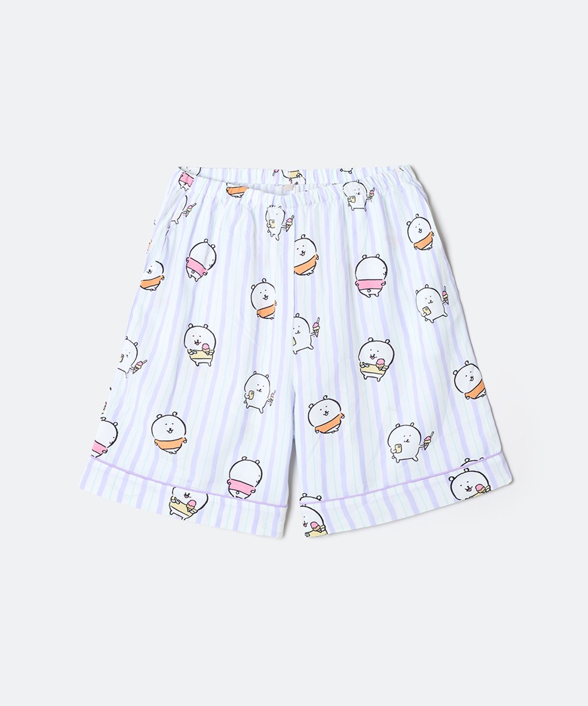 스파오(SPAO) [담곰이] 엄청 시원하담곰 반팔 파자마(LIGHT PURPLE)_SPPPG25U04