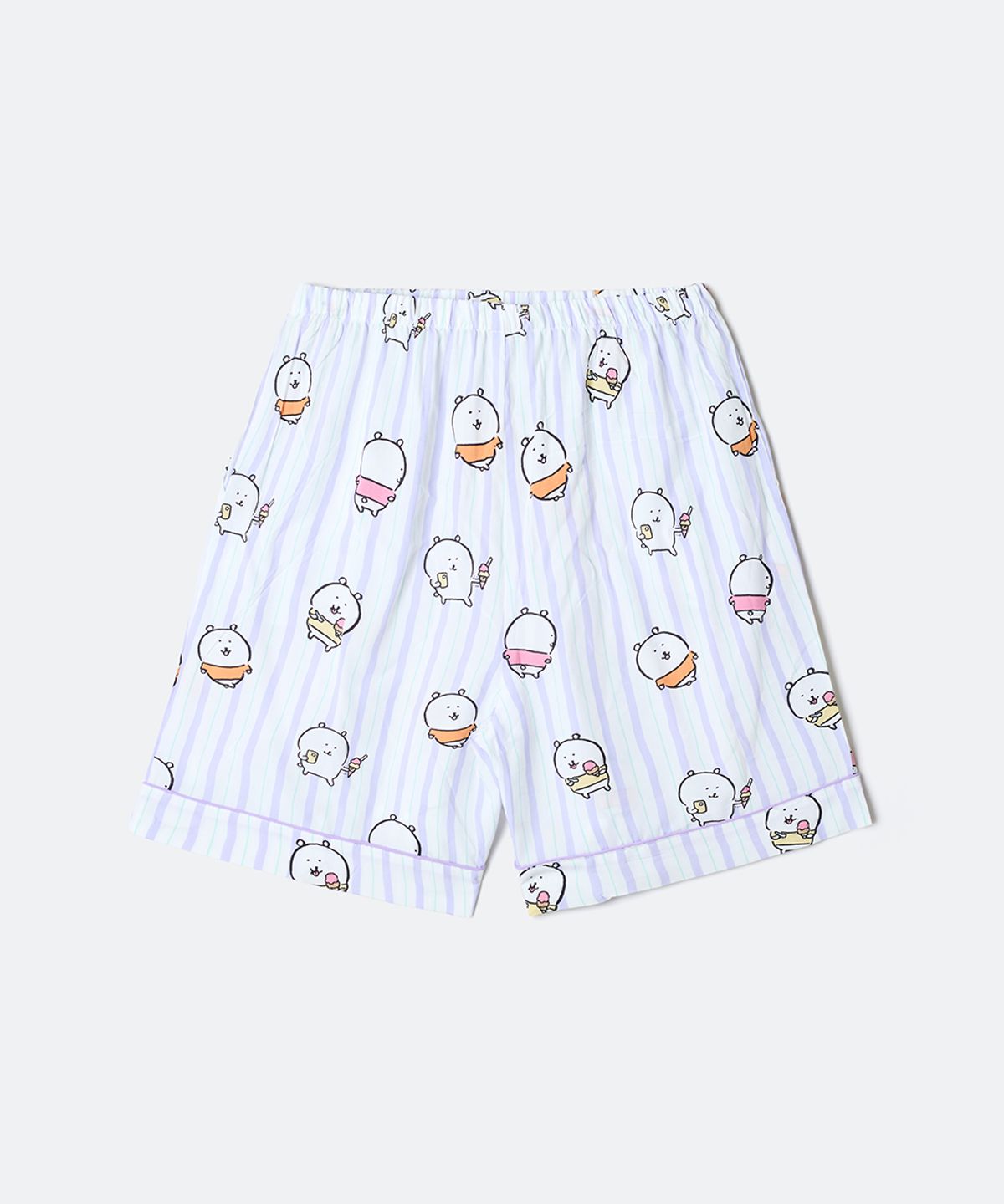 스파오(SPAO) [담곰이] 엄청 시원하담곰 반팔 파자마(LIGHT PURPLE)_SPPPG25U04