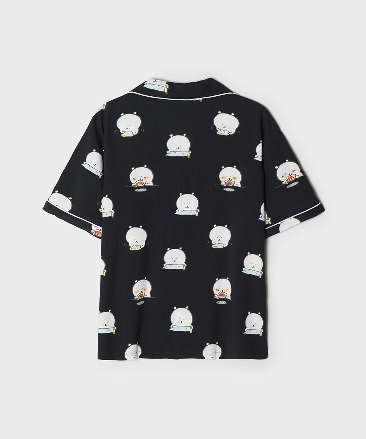 스파오(SPAO) [담곰이] 엄청 시원하담곰 반팔 파자마(BLACK)_SPPPG25U04