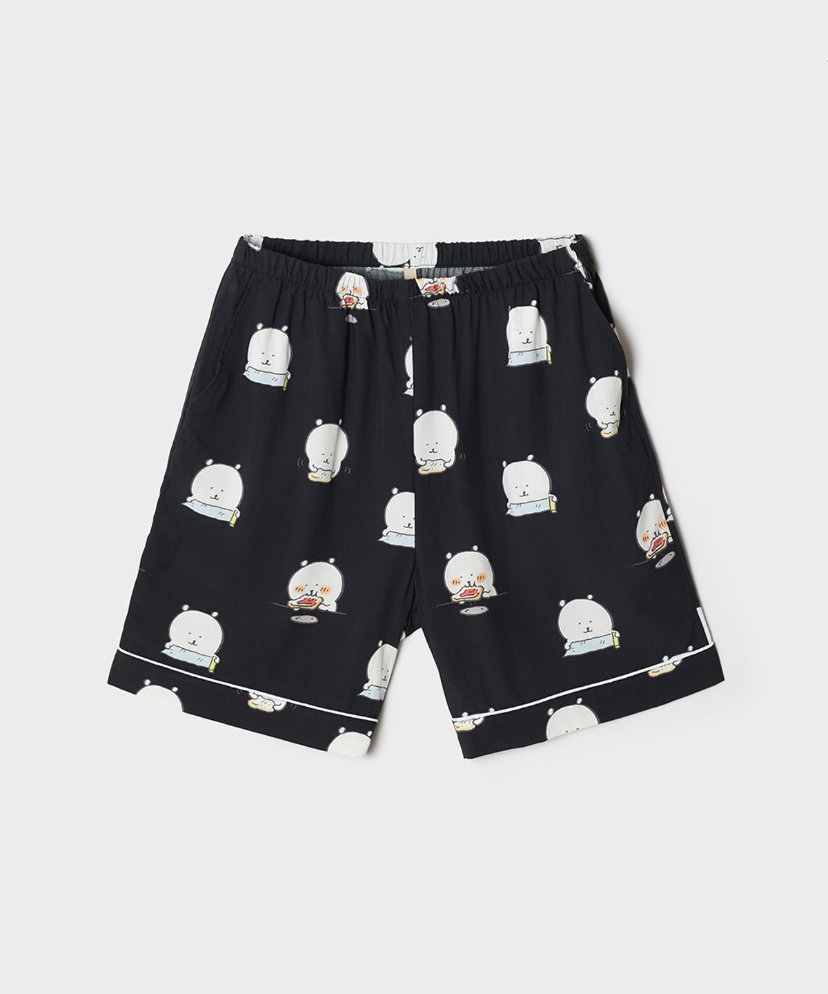 스파오(SPAO) [담곰이] 엄청 시원하담곰 반팔 파자마(BLACK)_SPPPG25U04