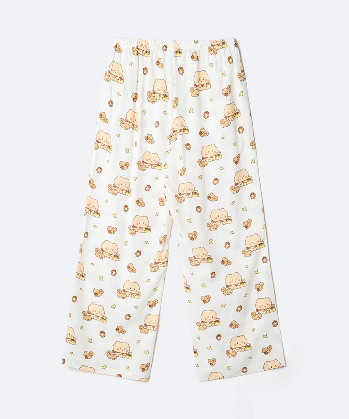 스파오(SPAO) [망그러진곰] 셔링 파자마(IVORY)_SPPPG23U08