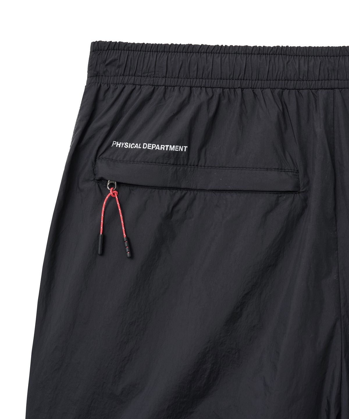 핍스 모터사이클(PHYPS MOTORCYCLE) Speed Run Nylon Trail Wind Shorts Black