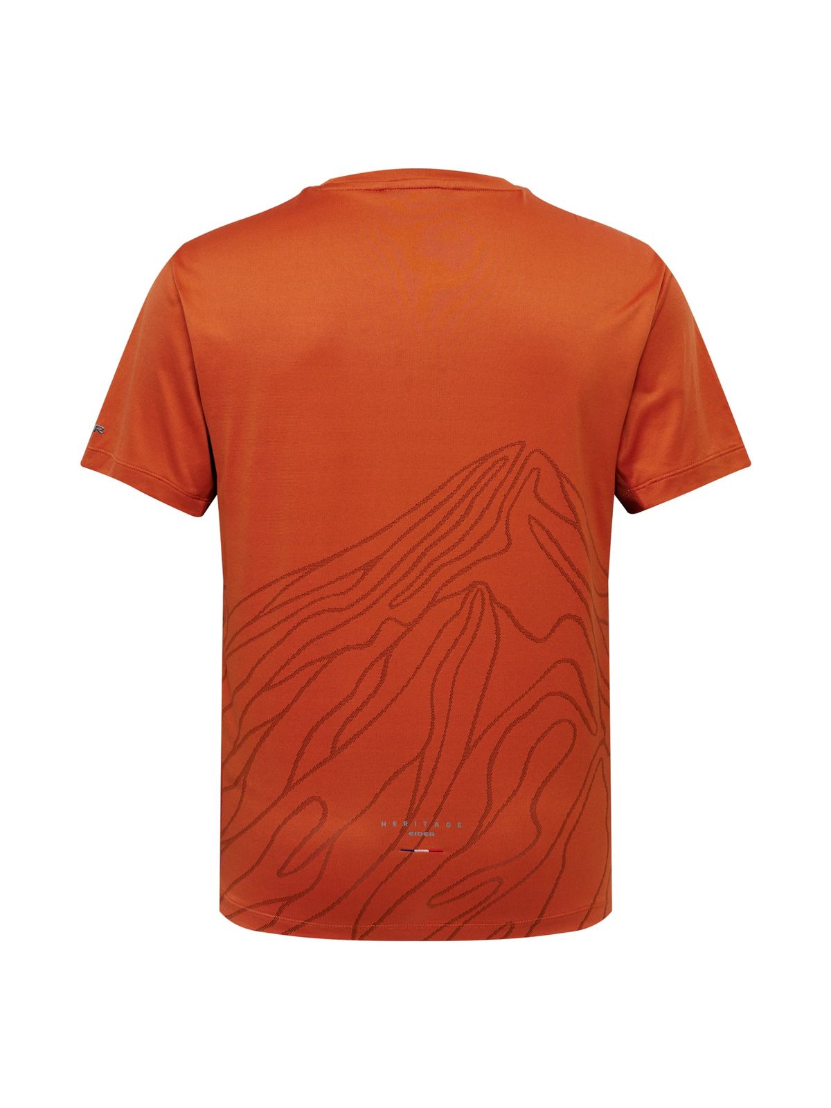 아이더(EIDER) HERITAGE (헤리티지) 남성 하이테크 반팔 라운드 티셔츠_Dark Orange