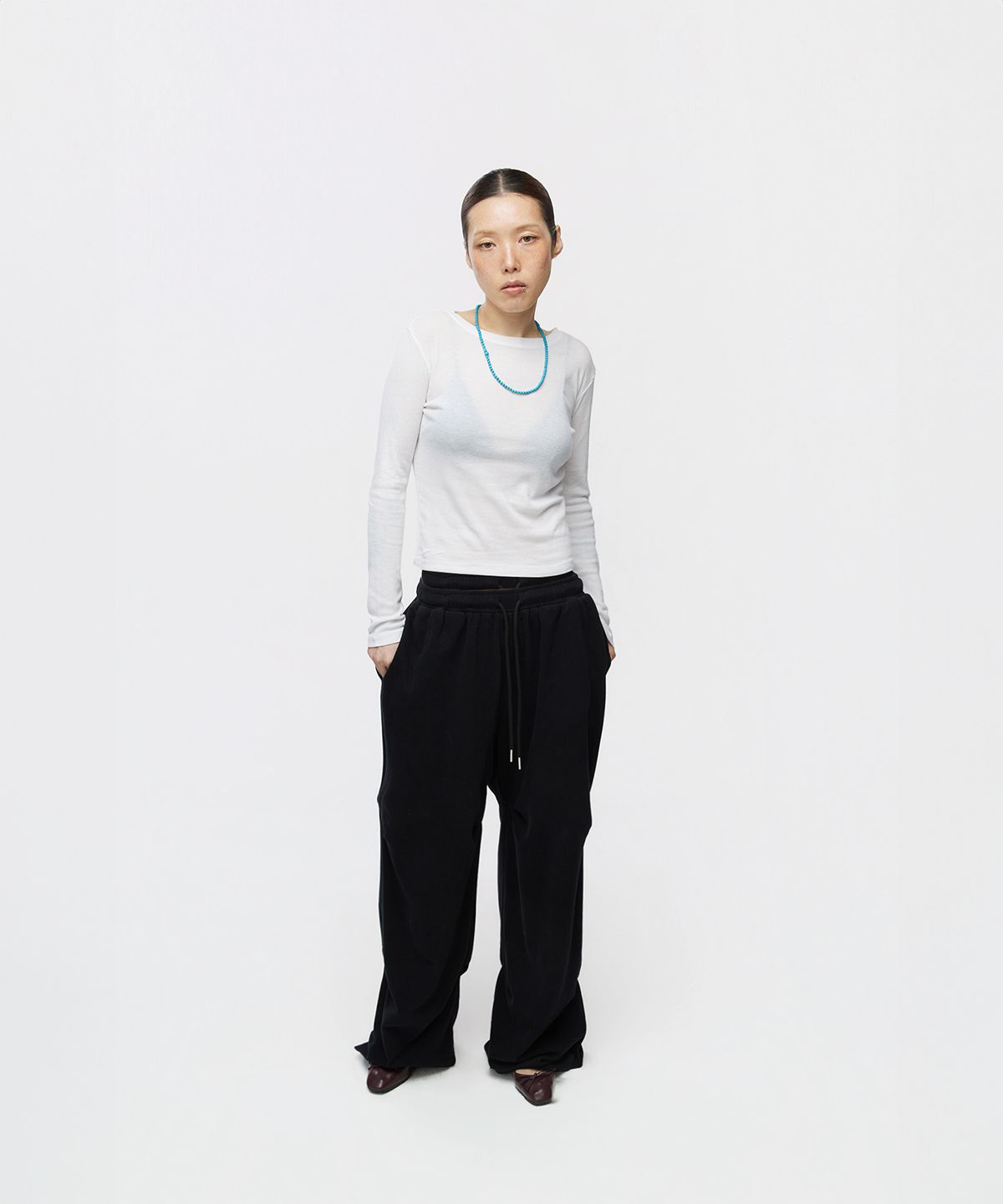 사일라스(SAILAS) P01 EVY Pants_BK