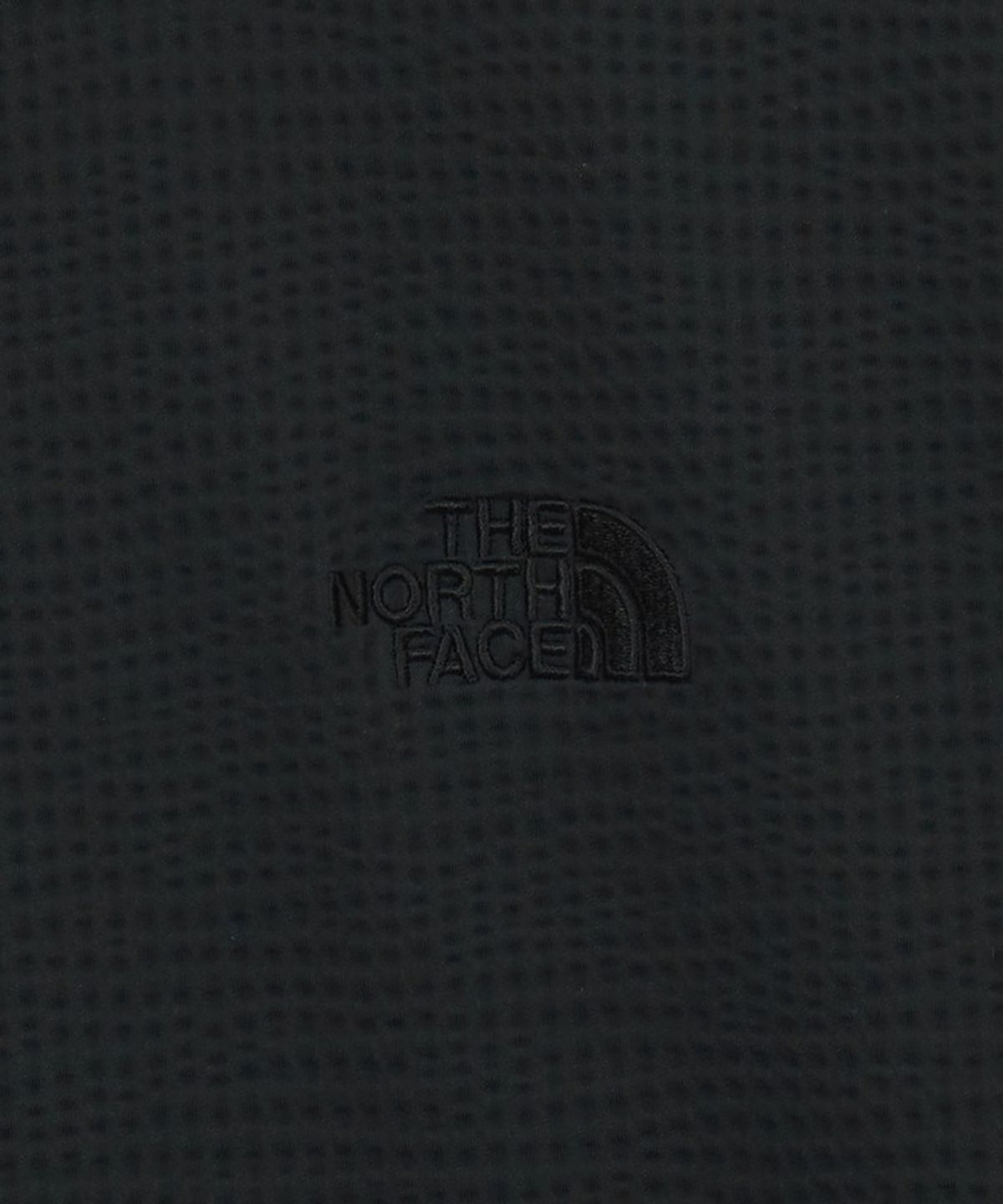노스페이스(THE NORTH FACE) NT7PS13A 남성 와플 반팔 폴로 BLACK