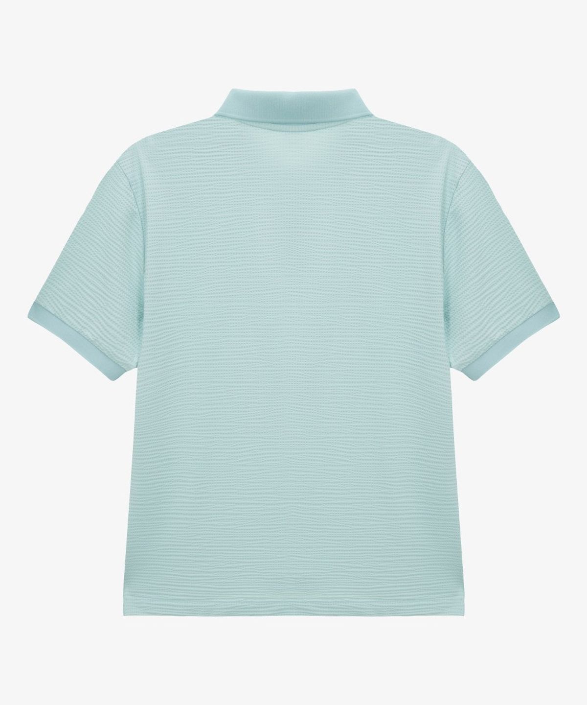 노스페이스(THE NORTH FACE) NT7PS13B 남성 와플 반팔 폴로 PASTEL TURQUOISE