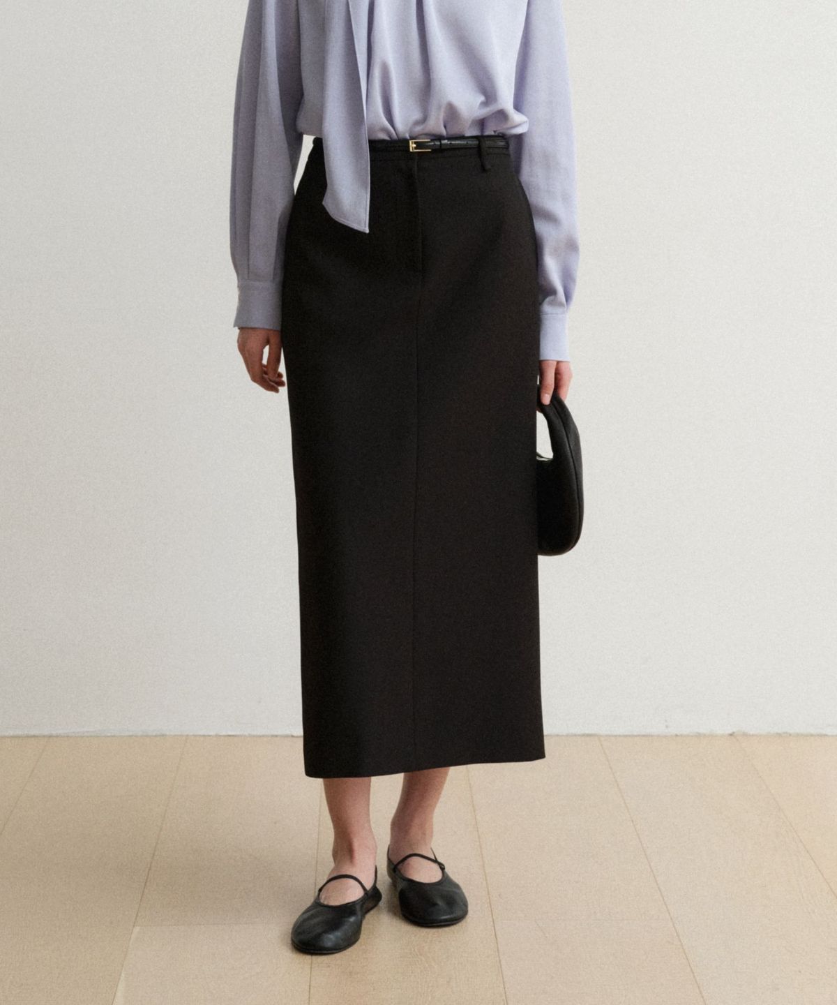 토와브(TOWAV) ALISHA H SKIRT_BLACK