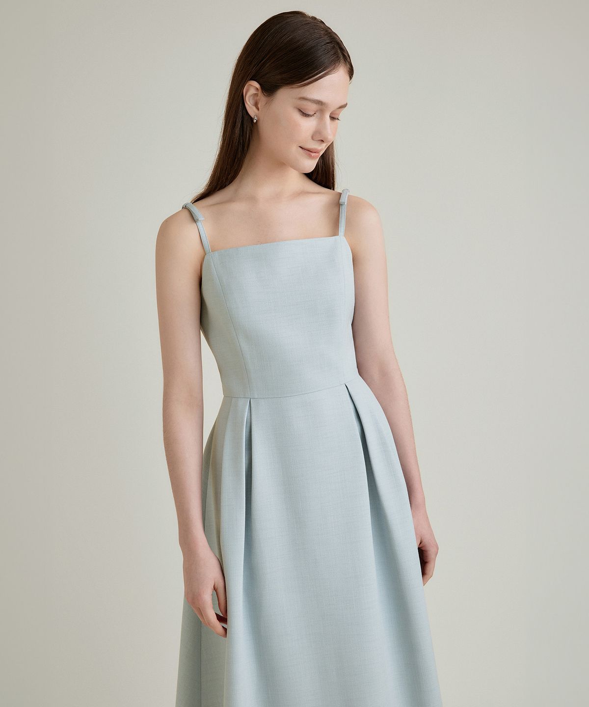 토와브(TOWAV) TANA DRESS_MISTY BLUE