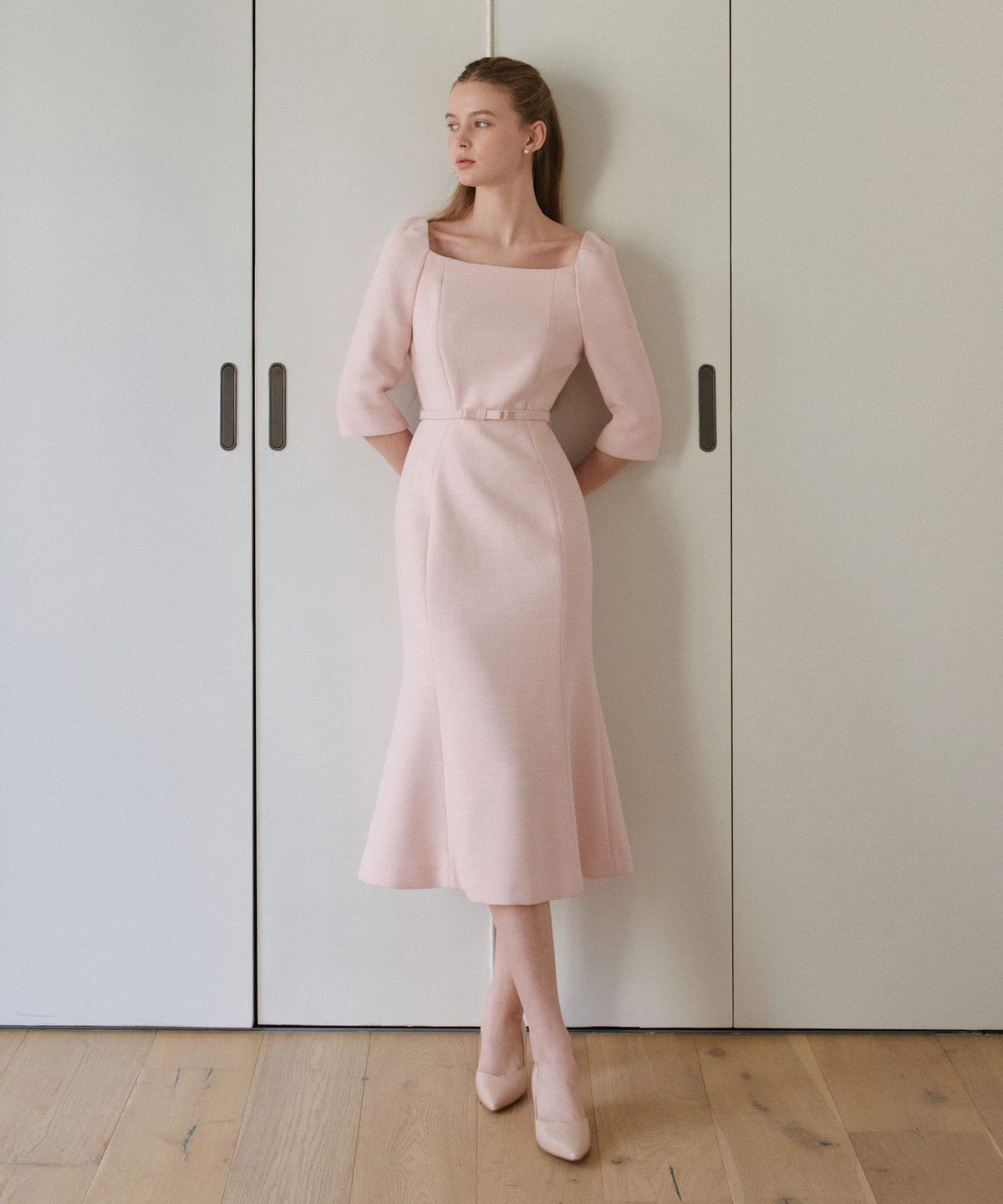 토와브(TOWAV) LILLY MERMAID DRESS_PINK