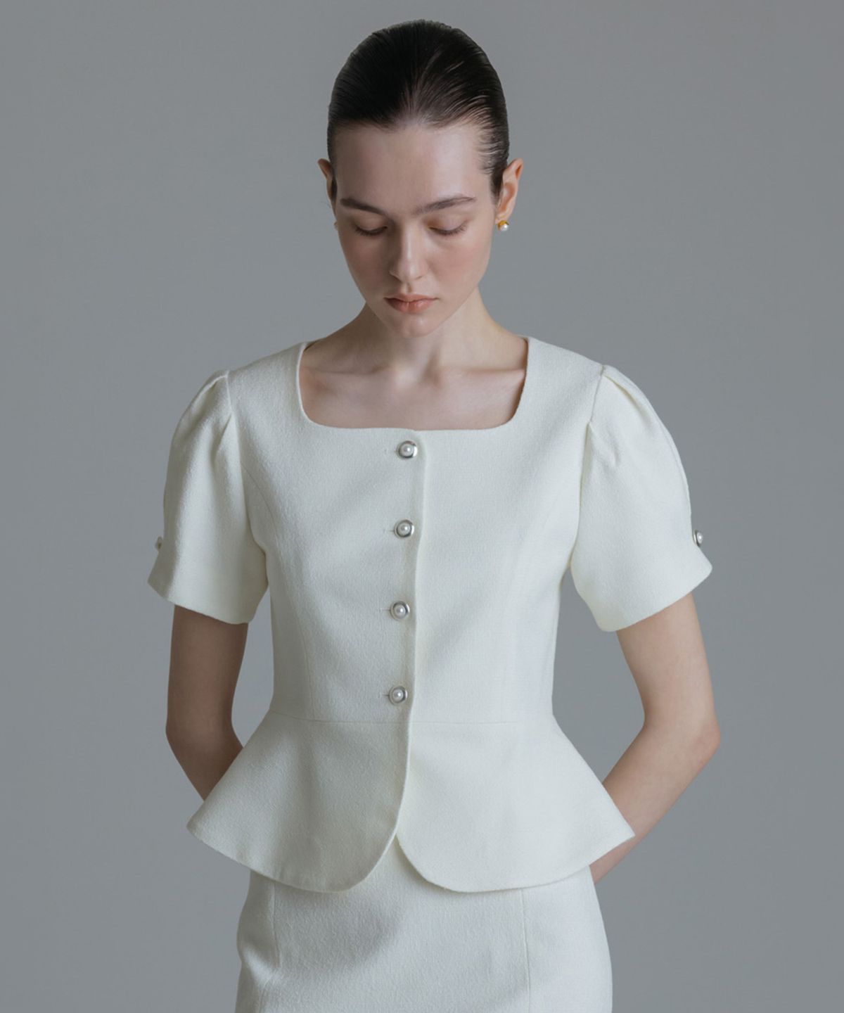 토와브(TOWAV) KAYLEE HALF SLEEVE JACKET
