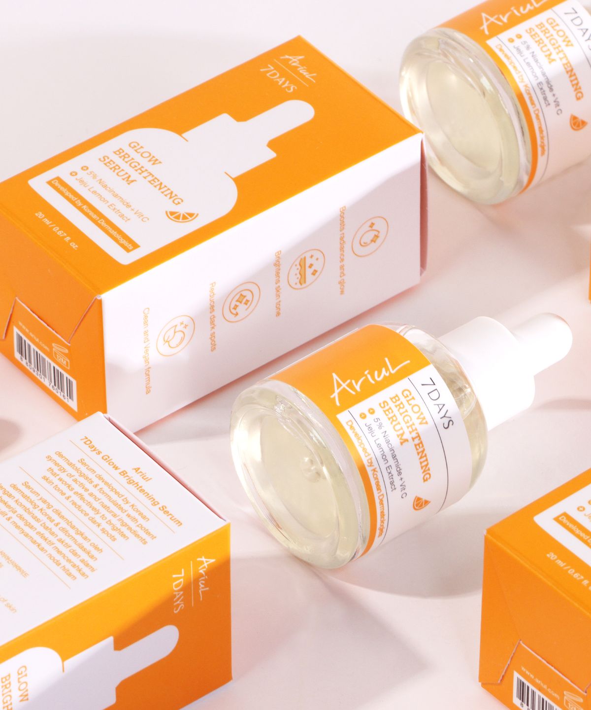아리얼(ARIUL) 세븐데이즈 글로우 브라이트닝 세럼 20ml