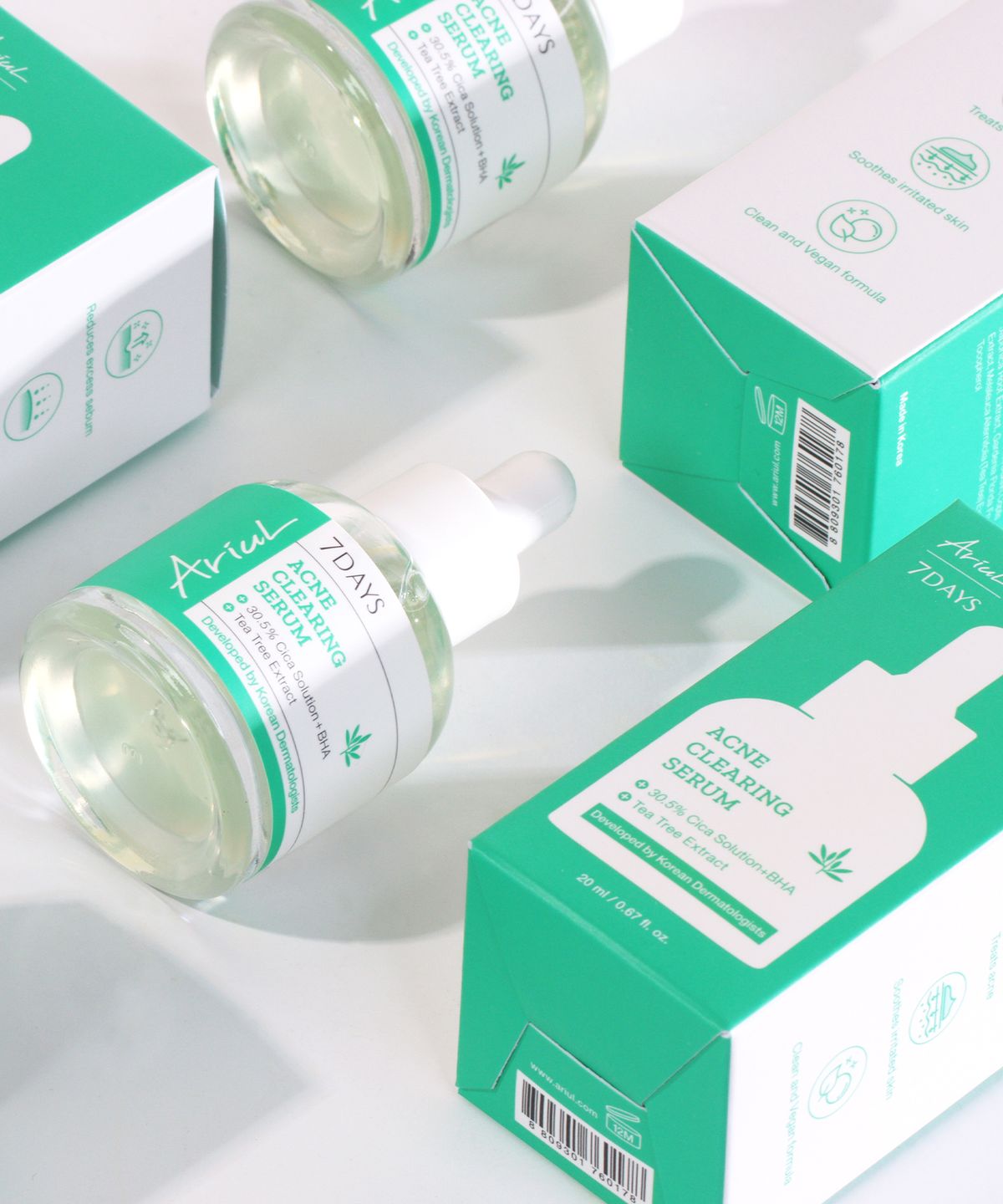 아리얼(ARIUL) 세븐데이즈 에이씨 시카 블레미쉬 세럼 20ml