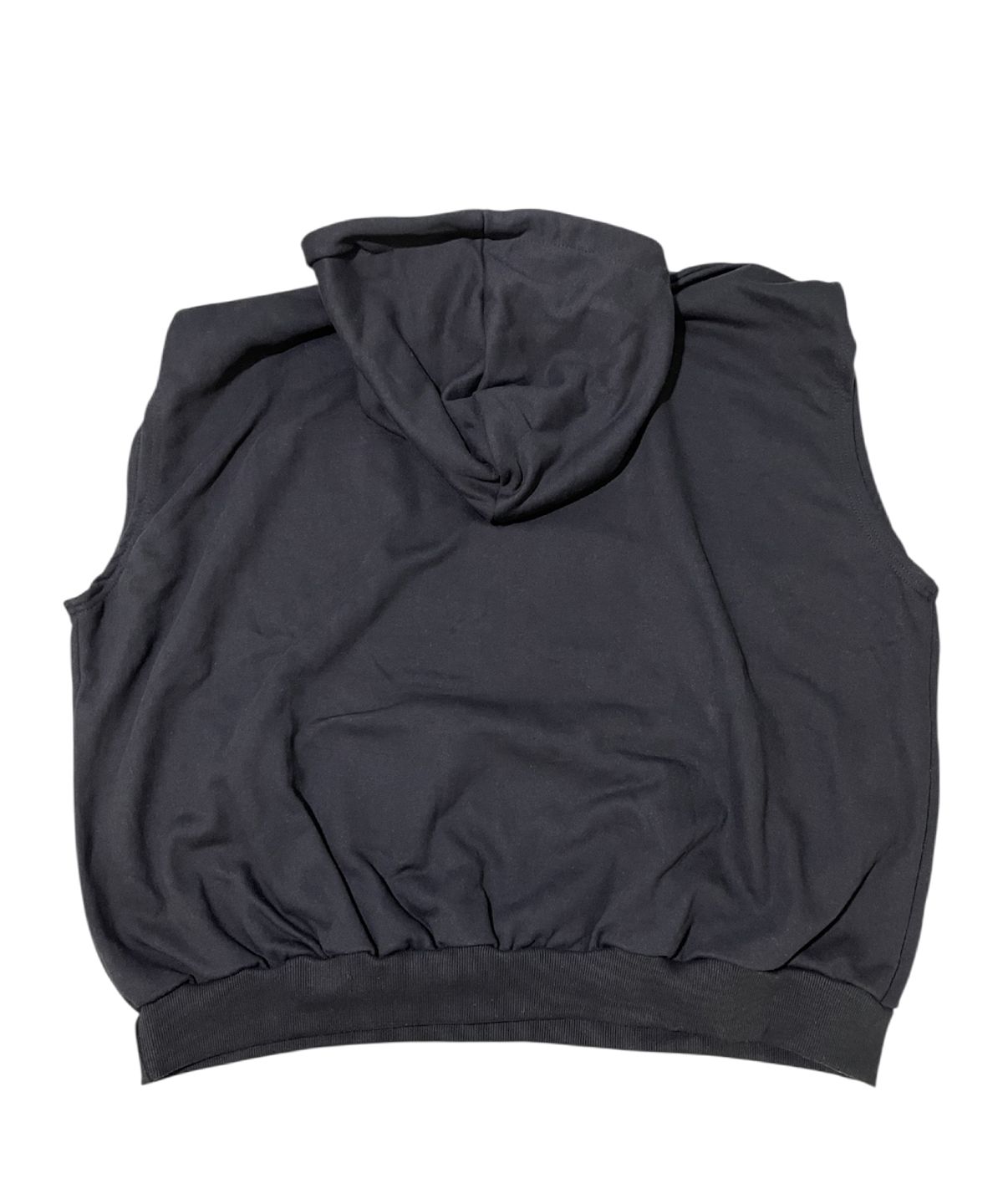 스케이터락(SK8ER ROCK) Forced Happiness Sweat Hood Vest ((black))