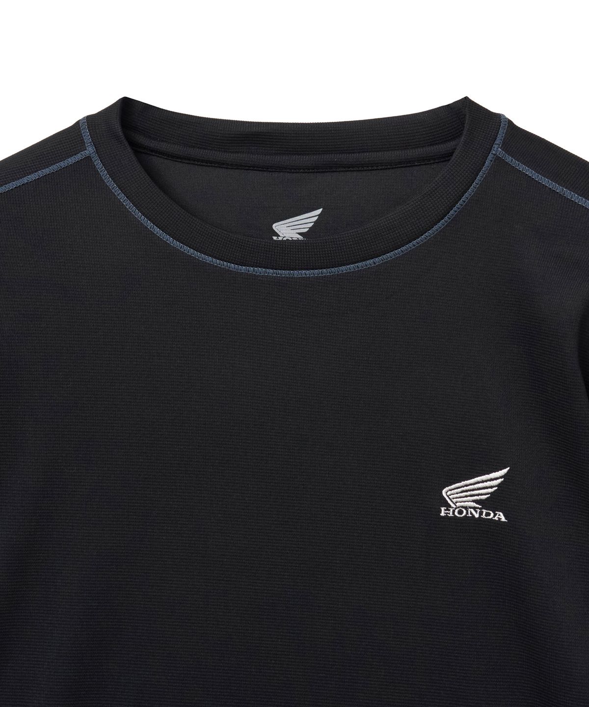 핍스 모터사이클(PHYPS MOTORCYCLE) H-Tech Air Layer System Waffle Short Sleeve Black