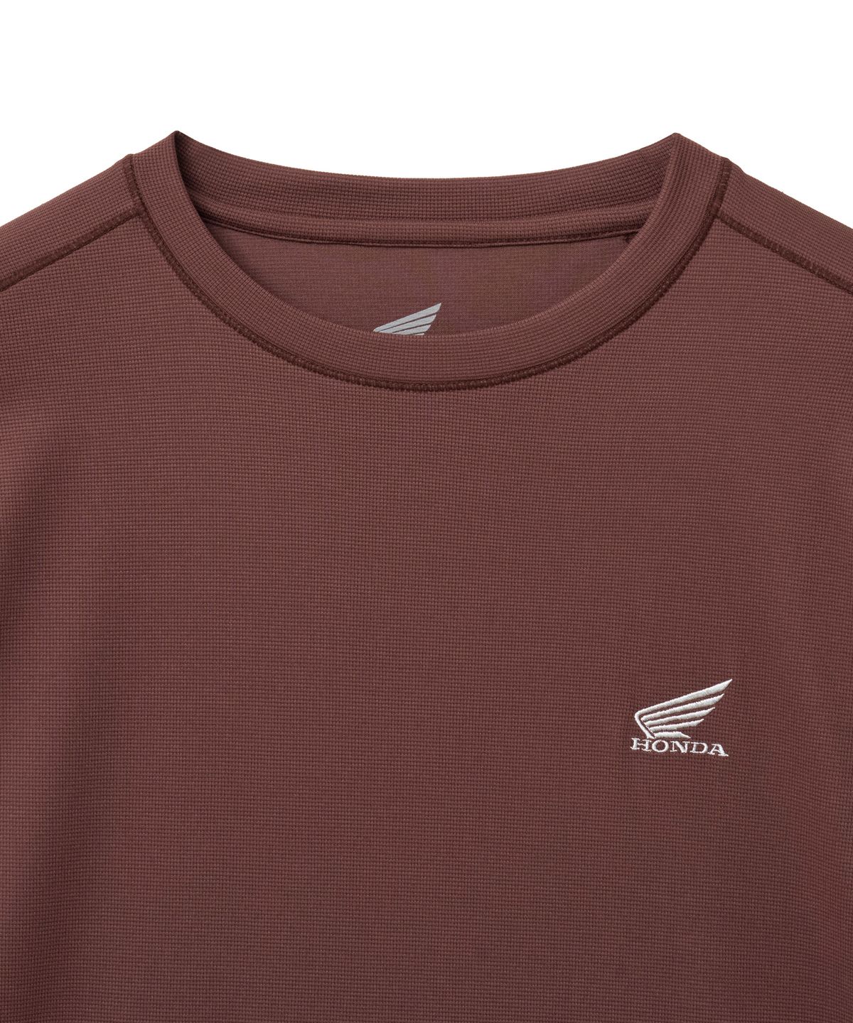 핍스 모터사이클(PHYPS MOTORCYCLE) H-Tech Air Layer System Waffle Short Sleeve Burgundy