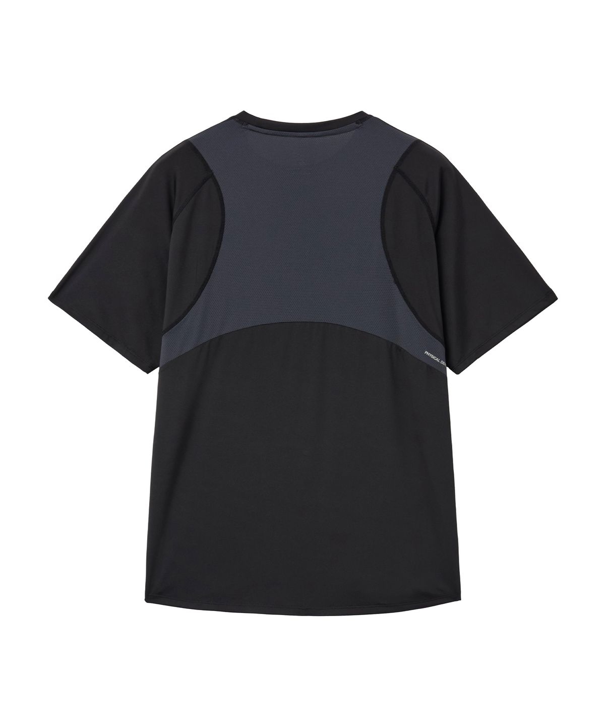 핍스 모터사이클(PHYPS MOTORCYCLE) H-Tech Quick Dry Paneled Short Sleeve Black