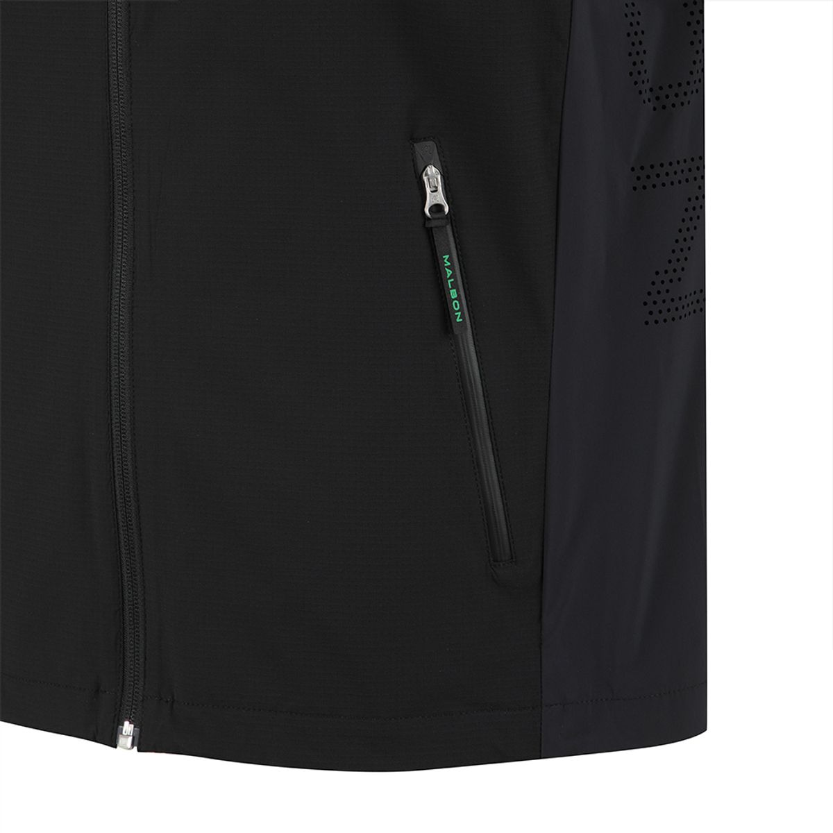 말본 골프(MALBON GOLF) 퍼포먼스 나일론 풀집 자켓 BLACK (MAN)