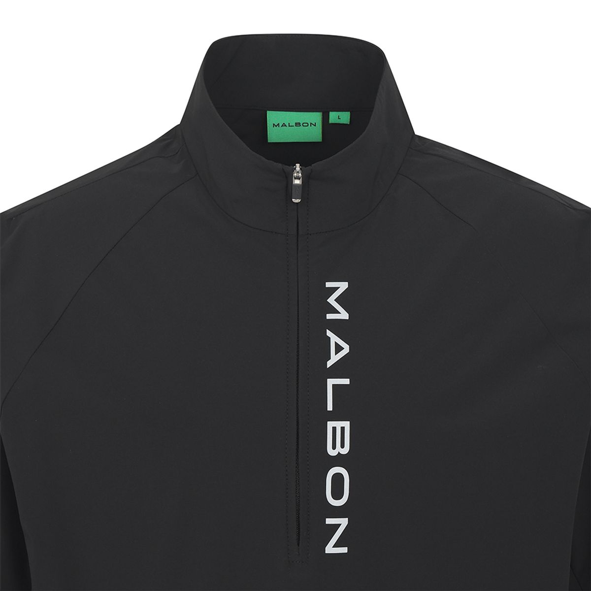 말본 골프(MALBON GOLF) M타공 포인트 반팔 아노락 BLACK (MAN)