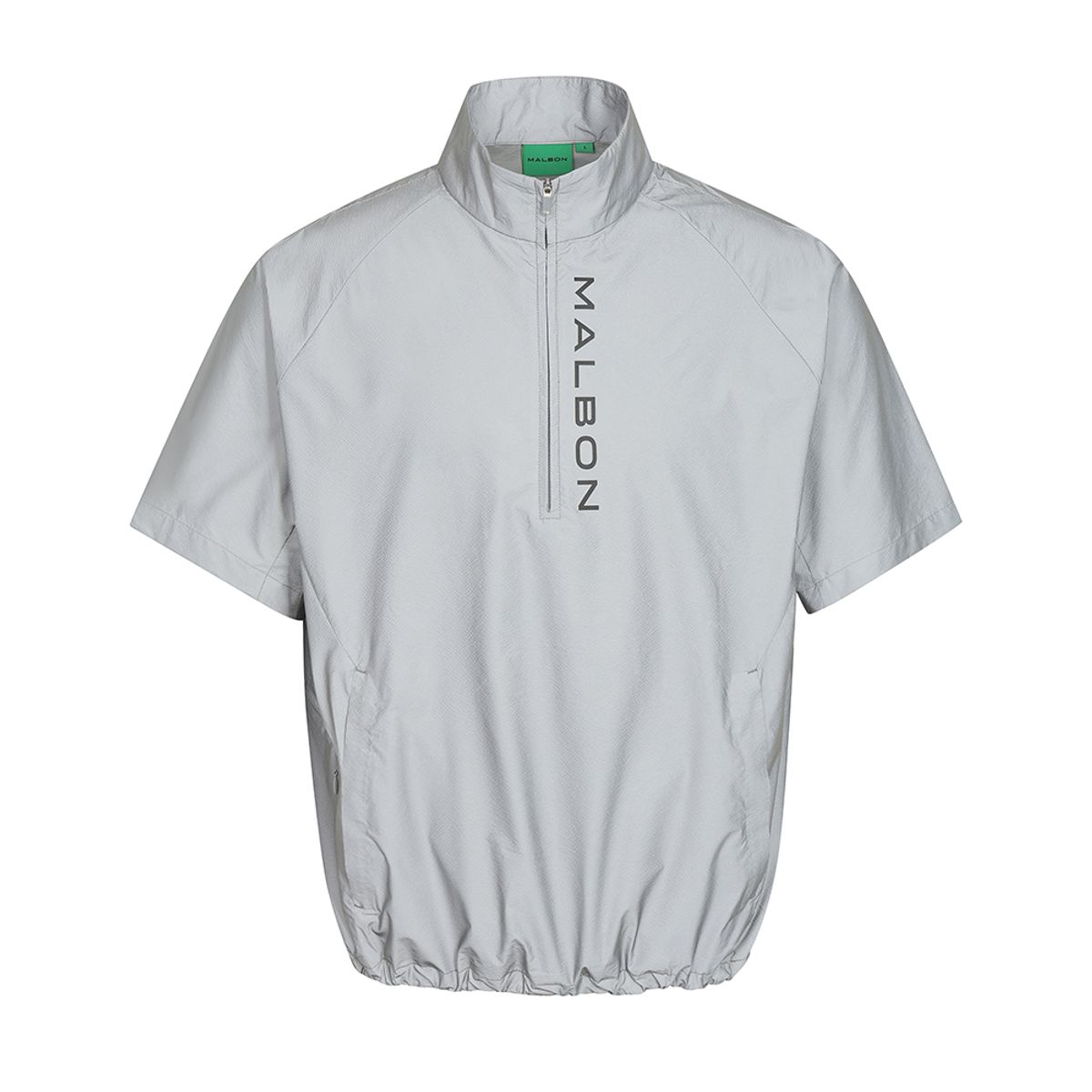 말본 골프(MALBON GOLF) 퍼포먼스 반팔 아노락 LIGHT GRAY (MAN)