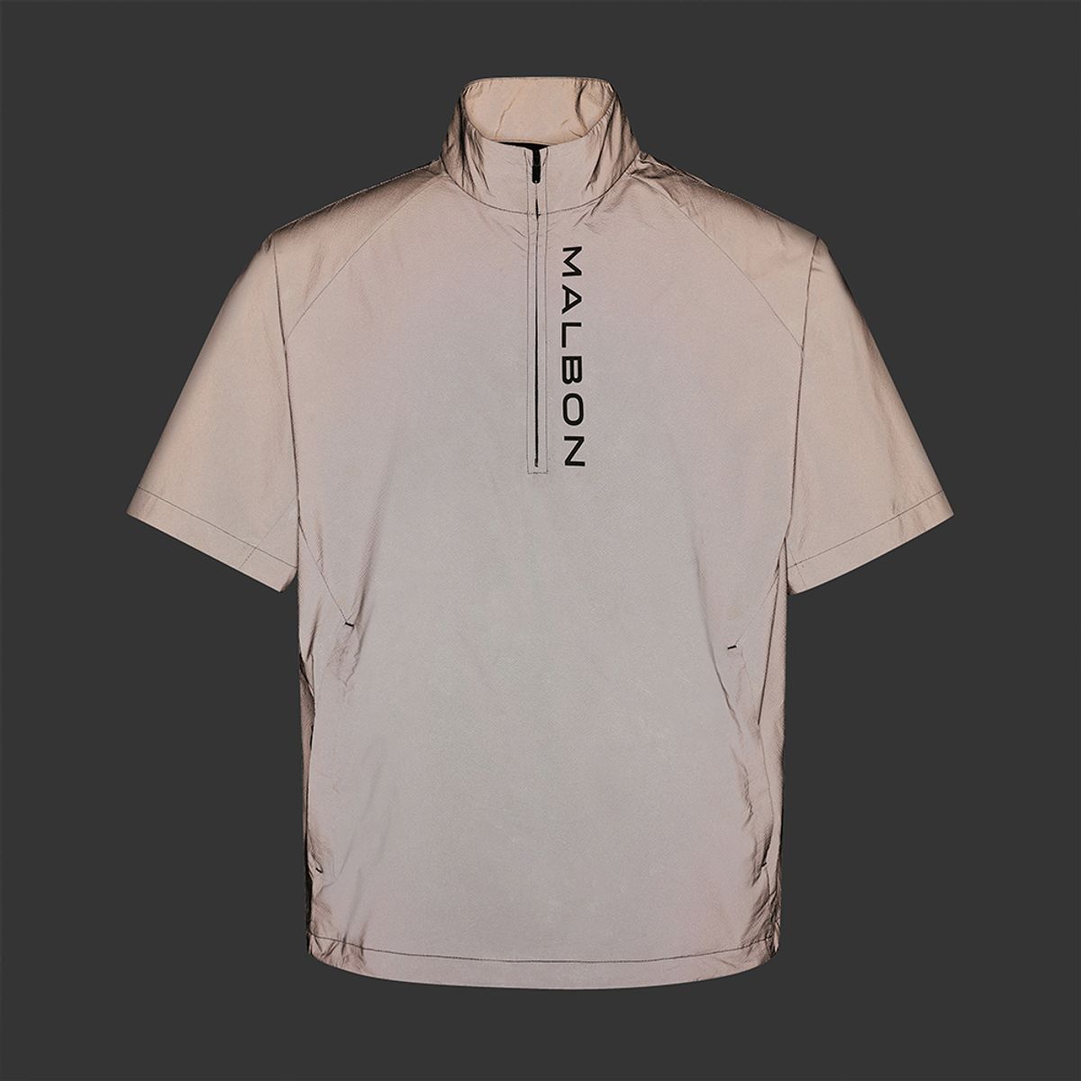 말본 골프(MALBON GOLF) 퍼포먼스 반팔 아노락 LIGHT GRAY (MAN)