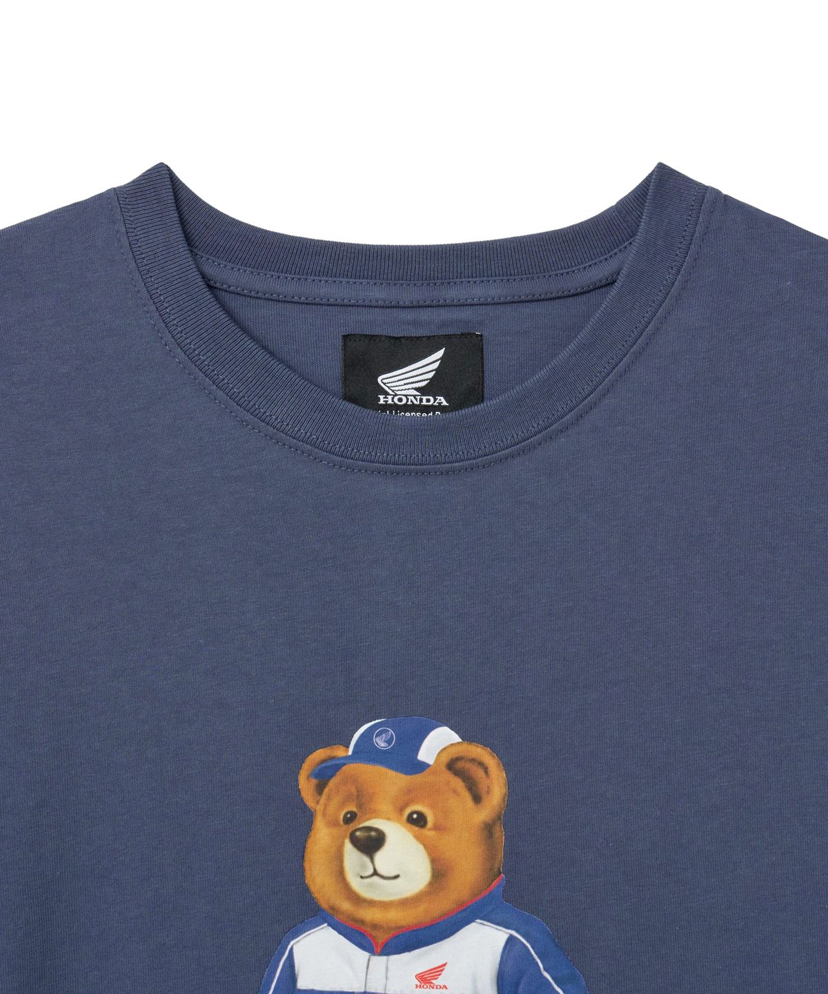 핍스 모터사이클(PHYPS MOTORCYCLE) Mechanic Bear Short Sleeve Navy