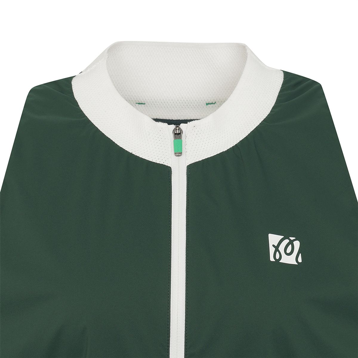 말본 골프(MALBON GOLF) 퍼포먼스 풀집업 베스트 GREEN (WOMAN)