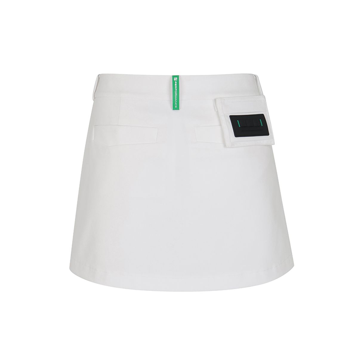 말본 골프(MALBON GOLF) 퍼포먼스 H라인 스커트 WHITE (WOMAN)