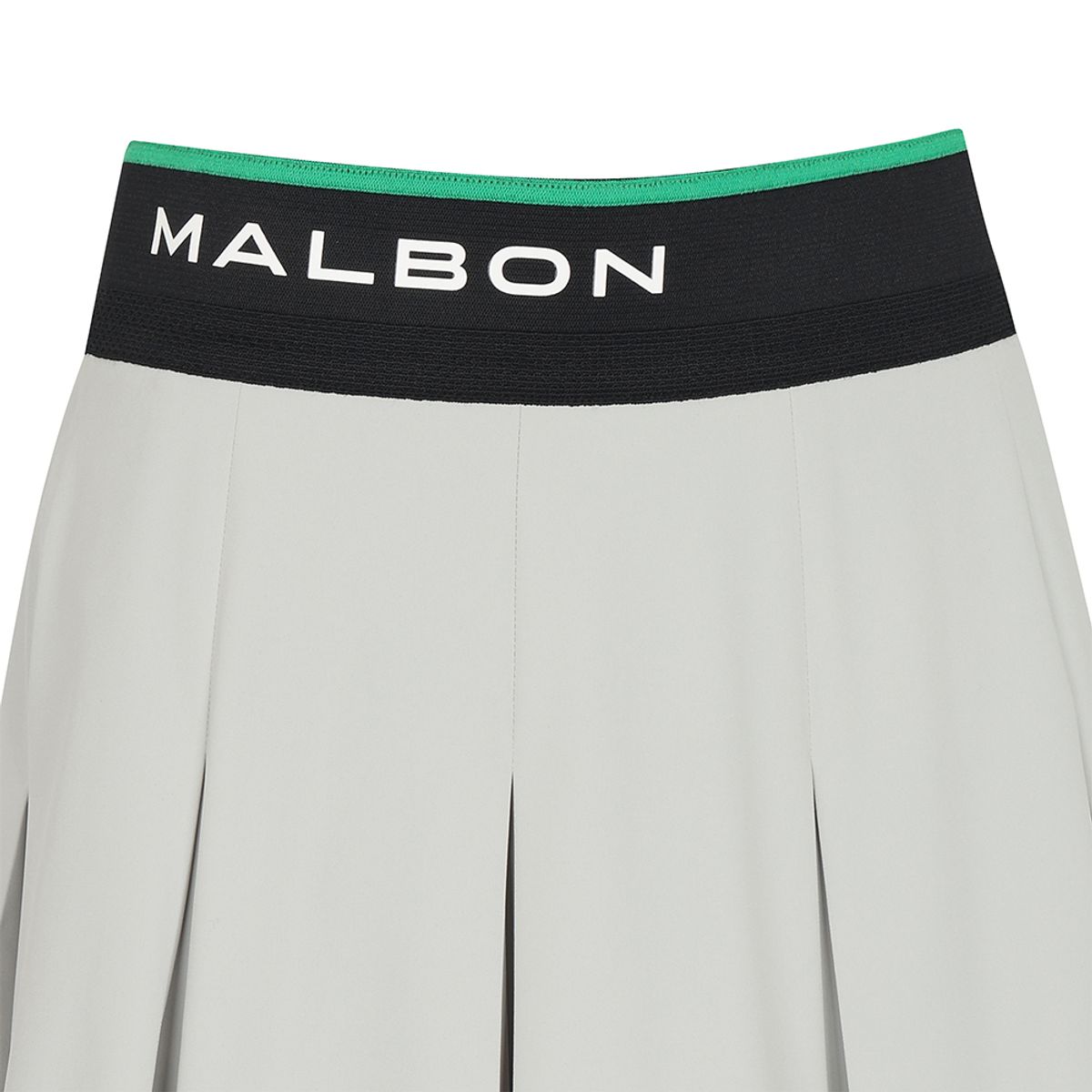 말본 골프(MALBON GOLF) 퍼포먼스 와이드 주름 스커트 LIGHT GRAY (WOMAN)