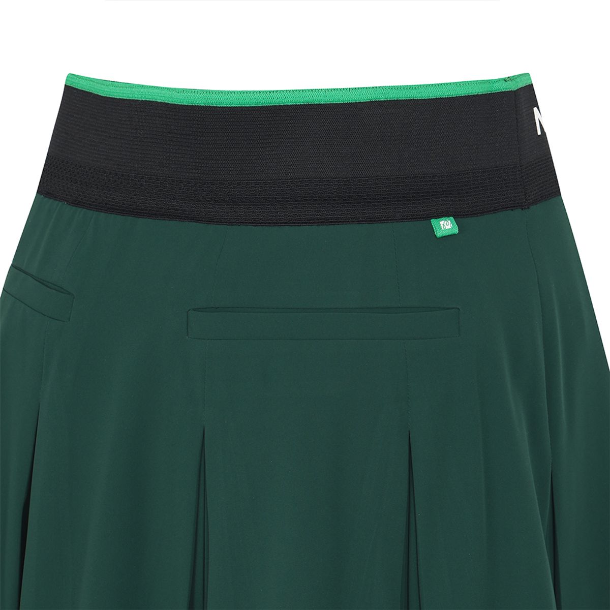 말본 골프(MALBON GOLF) 퍼포먼스 와이드 주름 스커트 GREEN (WOMAN)