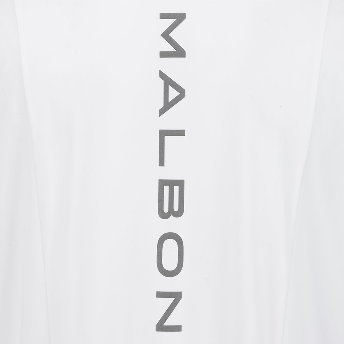 말본 골프(MALBON GOLF) 모크넥 퍼포먼스 티셔츠 WHITE (MAN)
