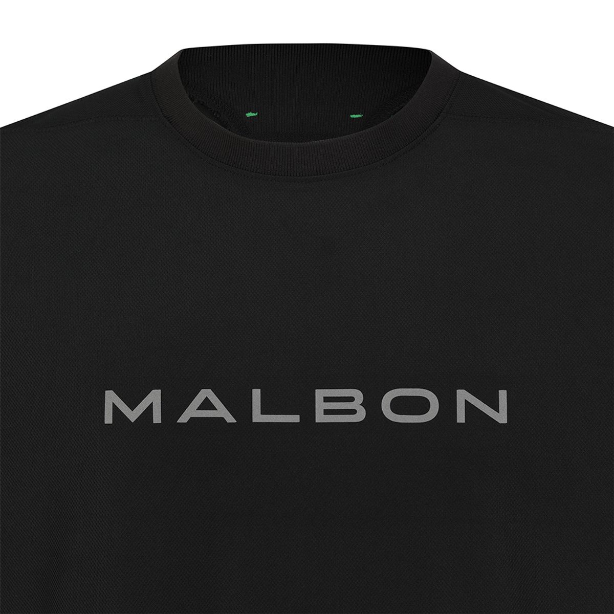 말본 골프(MALBON GOLF) 메쉬 저지 라운드 티셔츠 BLACK (MAN)