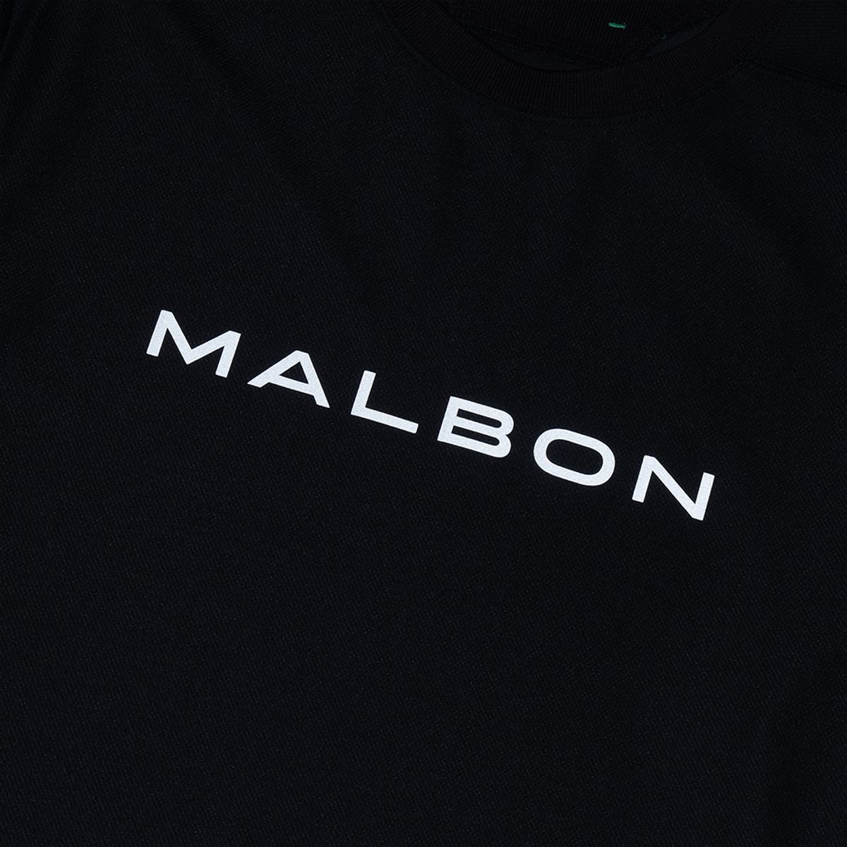 말본 골프(MALBON GOLF) 메쉬 저지 라운드 티셔츠 BLACK (MAN)