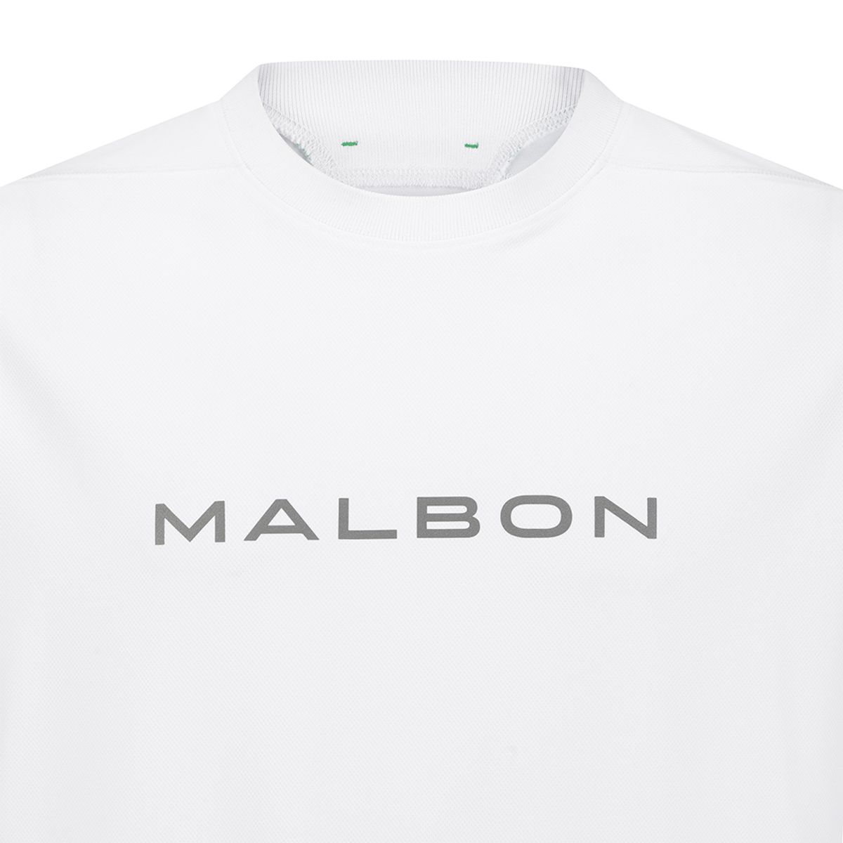 말본 골프(MALBON GOLF) 메쉬 저지 라운드 티셔츠 WHITE (MAN)