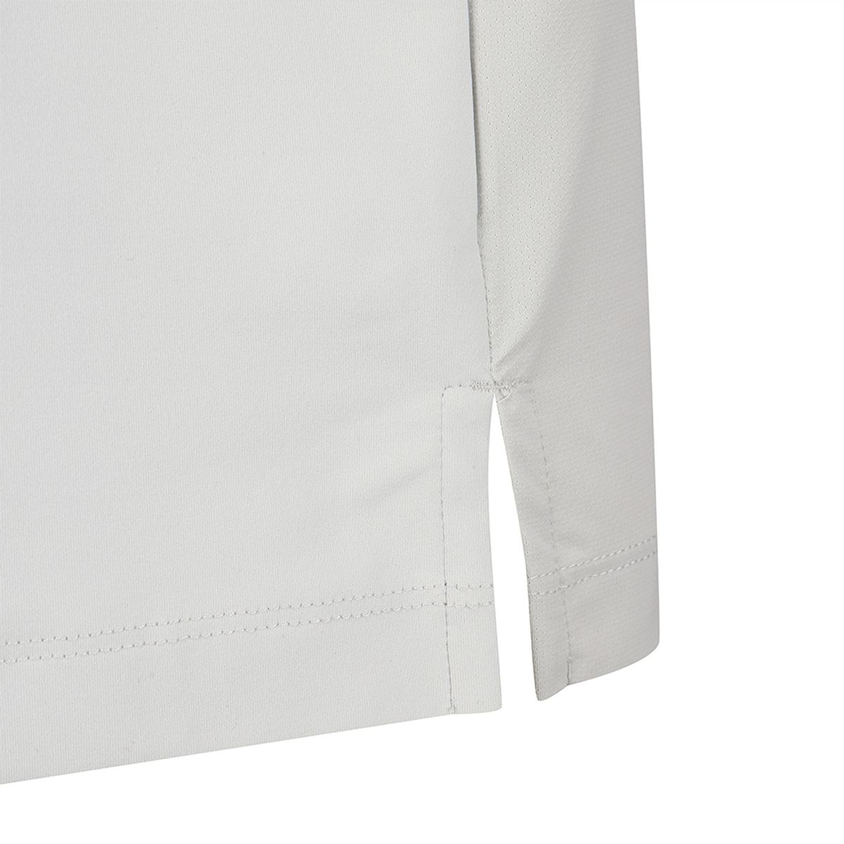 말본 골프(MALBON GOLF) 메쉬 하이브리드 긴팔 폴로 티셔츠 LIGHT GRAY (MAN)