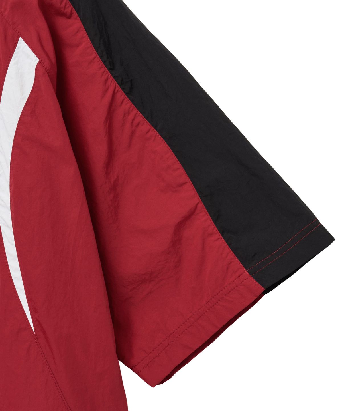 핍스 모터사이클(PHYPS MOTORCYCLE) Color Block Short Sleeve Red