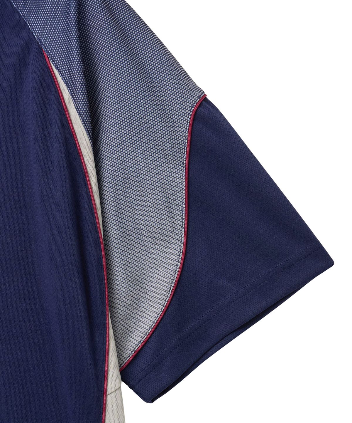 핍스 모터사이클(PHYPS MOTORCYCLE) Mesh Speed Track Short Sleeve Navy