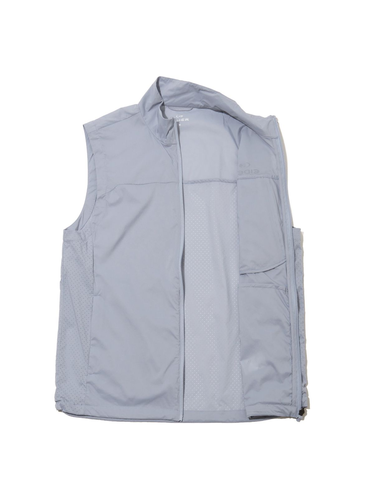 아이더(EIDER) PURE LITE (퓨어 라이트) 남성 경량 방풍 베스트_Blue gray