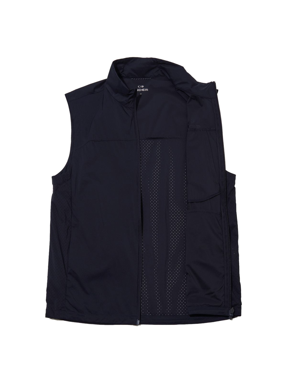 아이더(EIDER) PURE LITE (퓨어 라이트) 남성 경량 방풍 베스트_Carbon