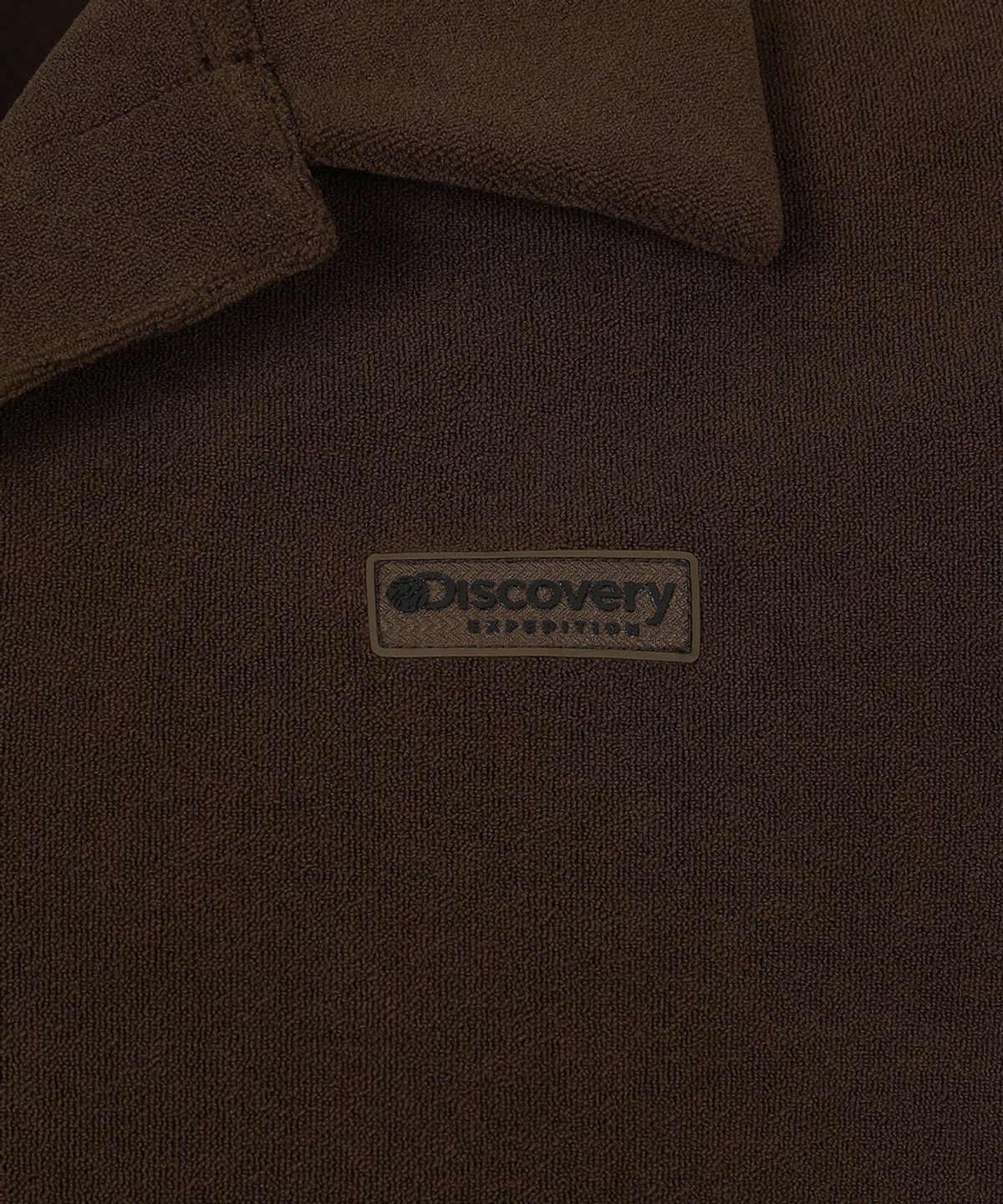 디스커버리 익스페디션(DISCOVERY EXPEDITION) 남성 테리 카라 티셔츠 (Brown)