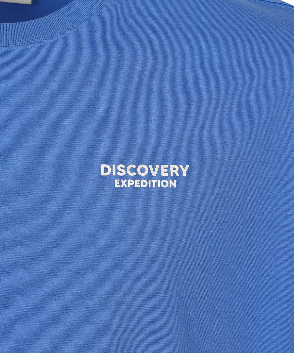 디스커버리 익스페디션(DISCOVERY EXPEDITION) 유니 프레시벤트 테라스 반팔티셔츠 (L.Cobalt Blue)