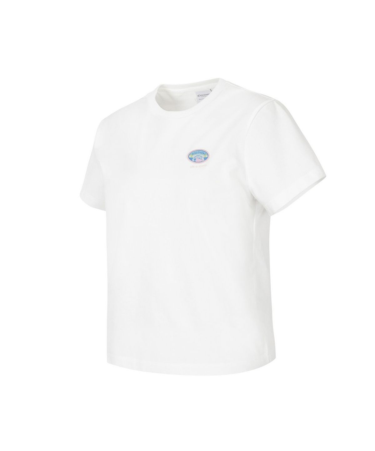 디스커버리 익스페디션(DISCOVERY EXPEDITION) 여성 프레시벤트 보트 와펜 반팔티셔츠 (WHITE)