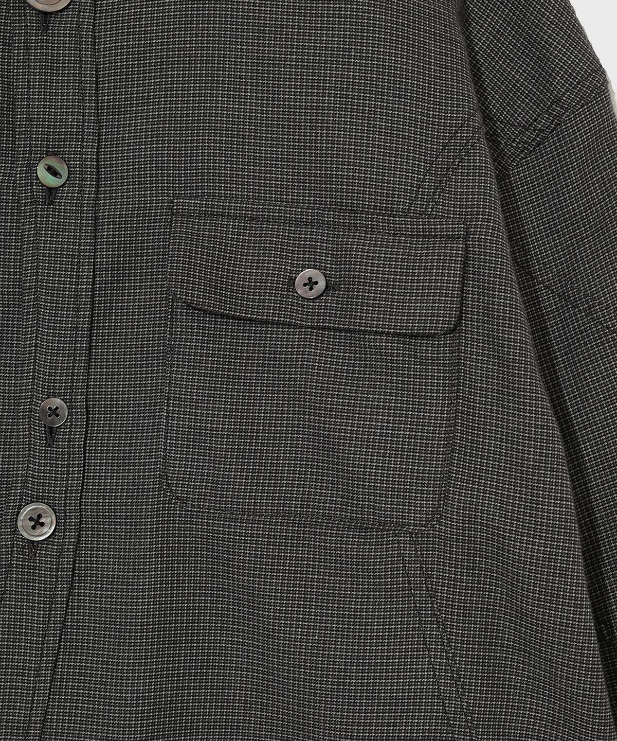 언더커버(UNDERCOVER) (M) 블라우스 그레이 UC1F4408-1 BLOUSE GRAY CK