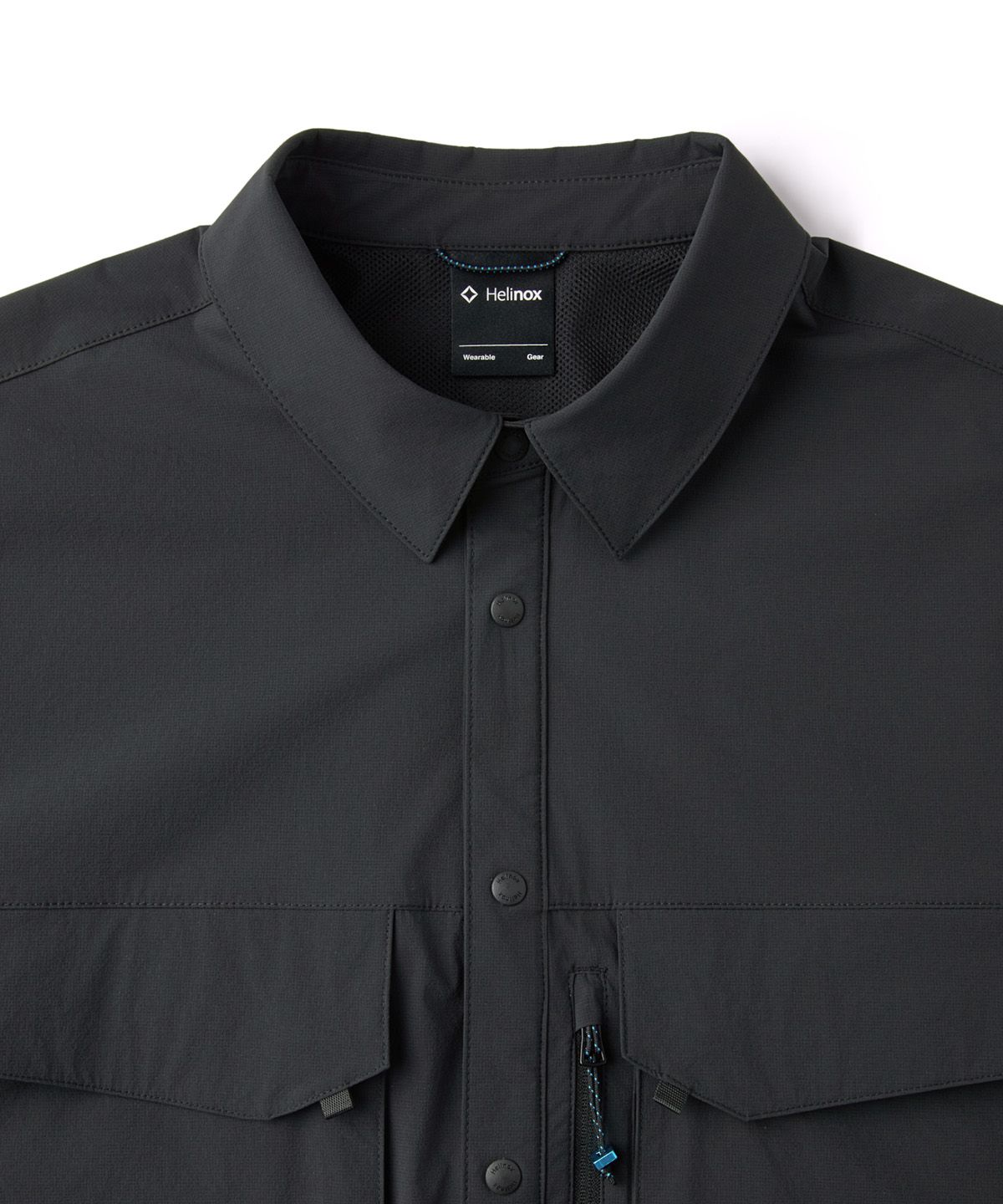 헬리녹스 웨어(HELINOX WEAR) 반팔 필드 셔츠_Black