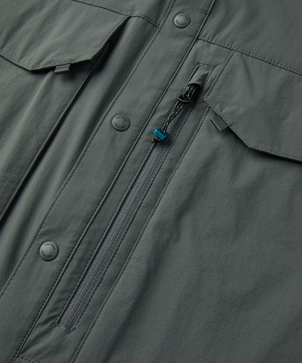 헬리녹스 웨어(HELINOX WEAR) 반팔 필드 셔츠_Dark Gray