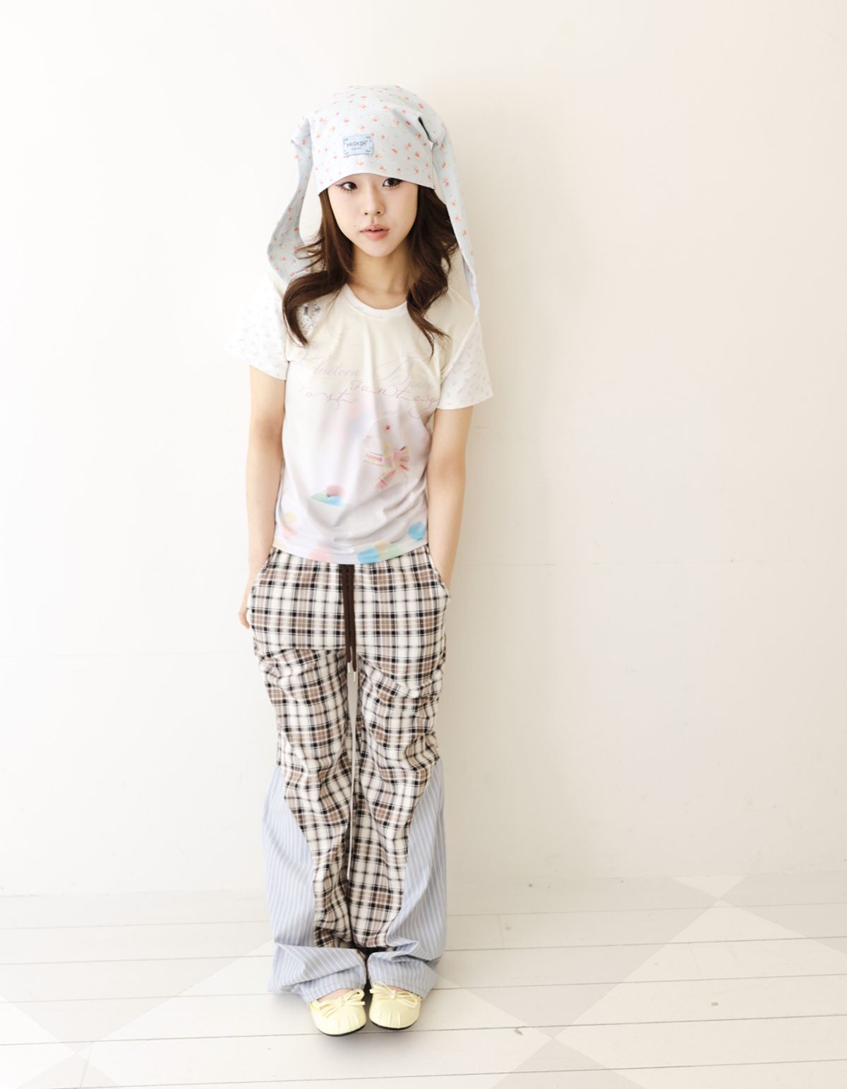 혼쿄(HONKYO) Baby Half Tee- Easter Bunny