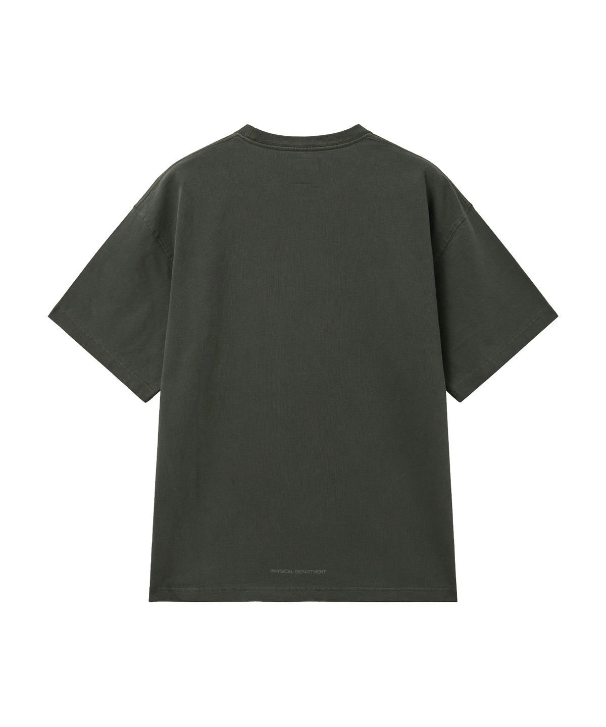 핍스 모터사이클(PHYPS MOTORCYCLE) [2Pack] Original Wing Logo Pigment Short Sleeve Khaki & White