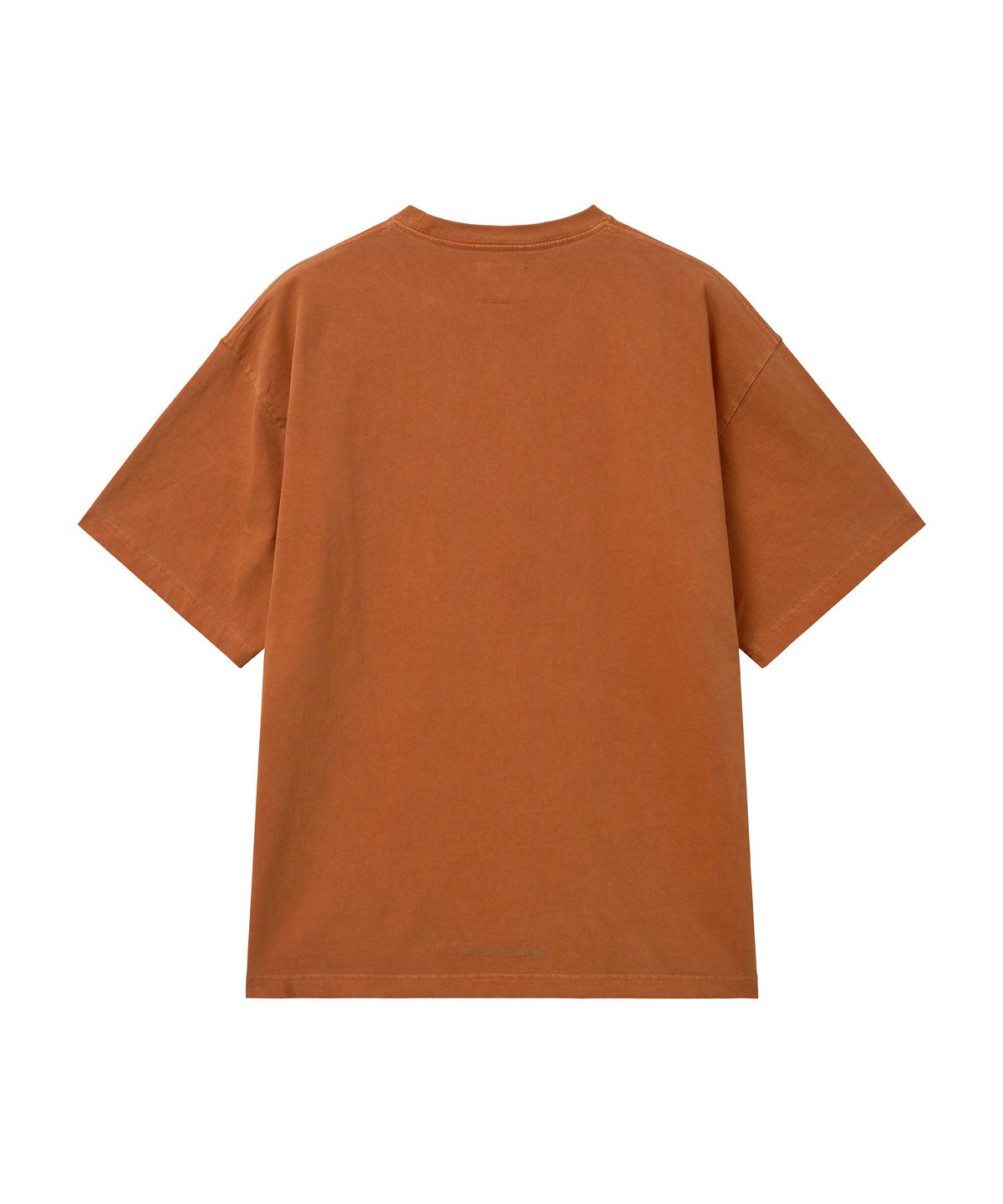 핍스 모터사이클(PHYPS MOTORCYCLE) [2Pack] Original Wing Logo Pigment Short Sleeve Orange & White