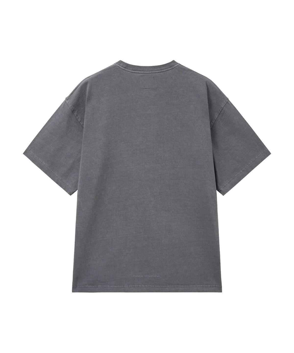 핍스 모터사이클(PHYPS MOTORCYCLE) [2Pack] Original Wing Logo Pigment Short Sleeve Charcoal & White
