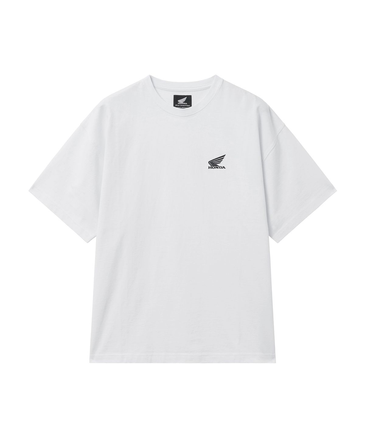 핍스 모터사이클(PHYPS MOTORCYCLE) [2Pack] Original Wing Logo Pigment Short Sleeve Charcoal & White